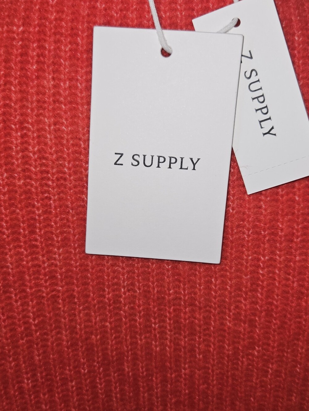 Z Supply Coral Button-Up Ribbed Knit Cardigan. Brand New With Tag - Picture 5 of 7